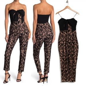 Adelyn Rae Strapless Jumpsuit (NWT)